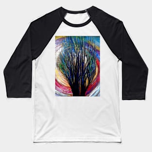 The Sun Circling Around The Tree Baseball T-Shirt